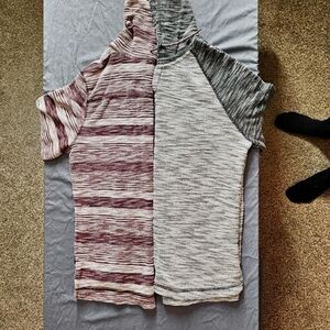 Union Bay BUNDLE 2× Baja Hoodies, Red / Black, Size: S (for both)